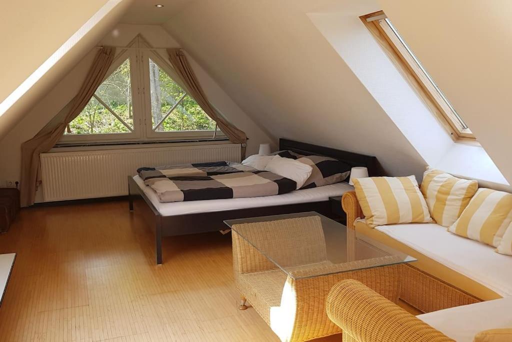 Dachwohnung Mit Wasserblick Und Eigenem Bootssteg Berlin Kültér fotó